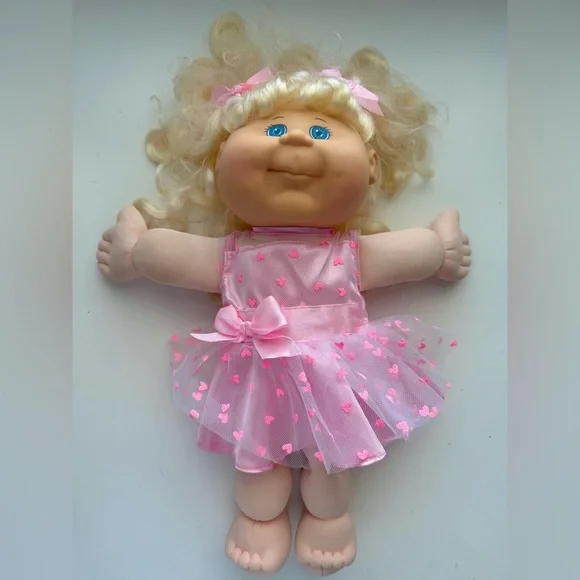 2016 Cabbage Patch Kids Doll New Fashions Blonde hair /Blue eyes 14" - Picture 1 of 14